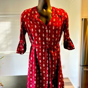 Adorable lightweight small shirt dress by 41 Hawthorne
